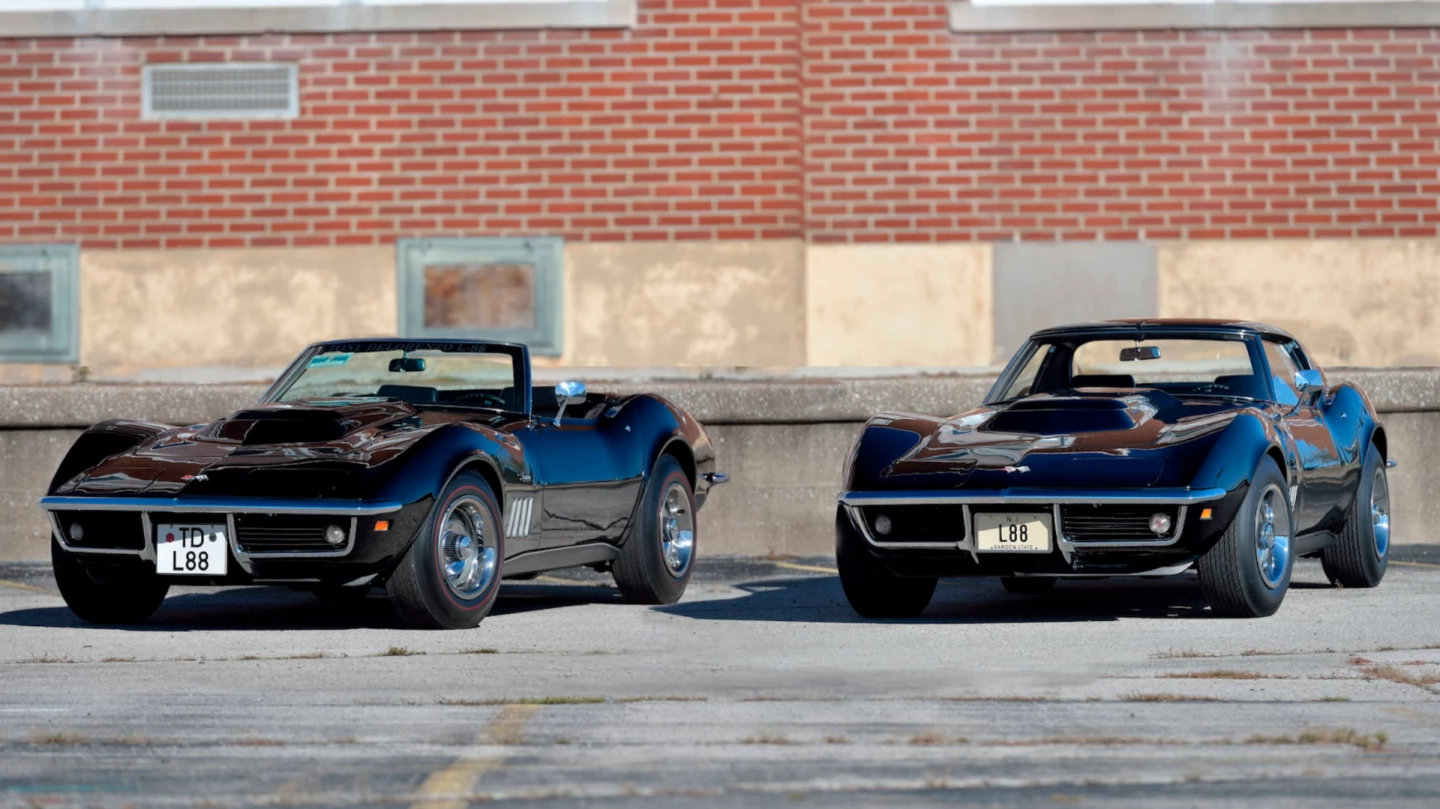 $990,000 | 1969 L88 CORVETTE pair | Auction Link: Mecum