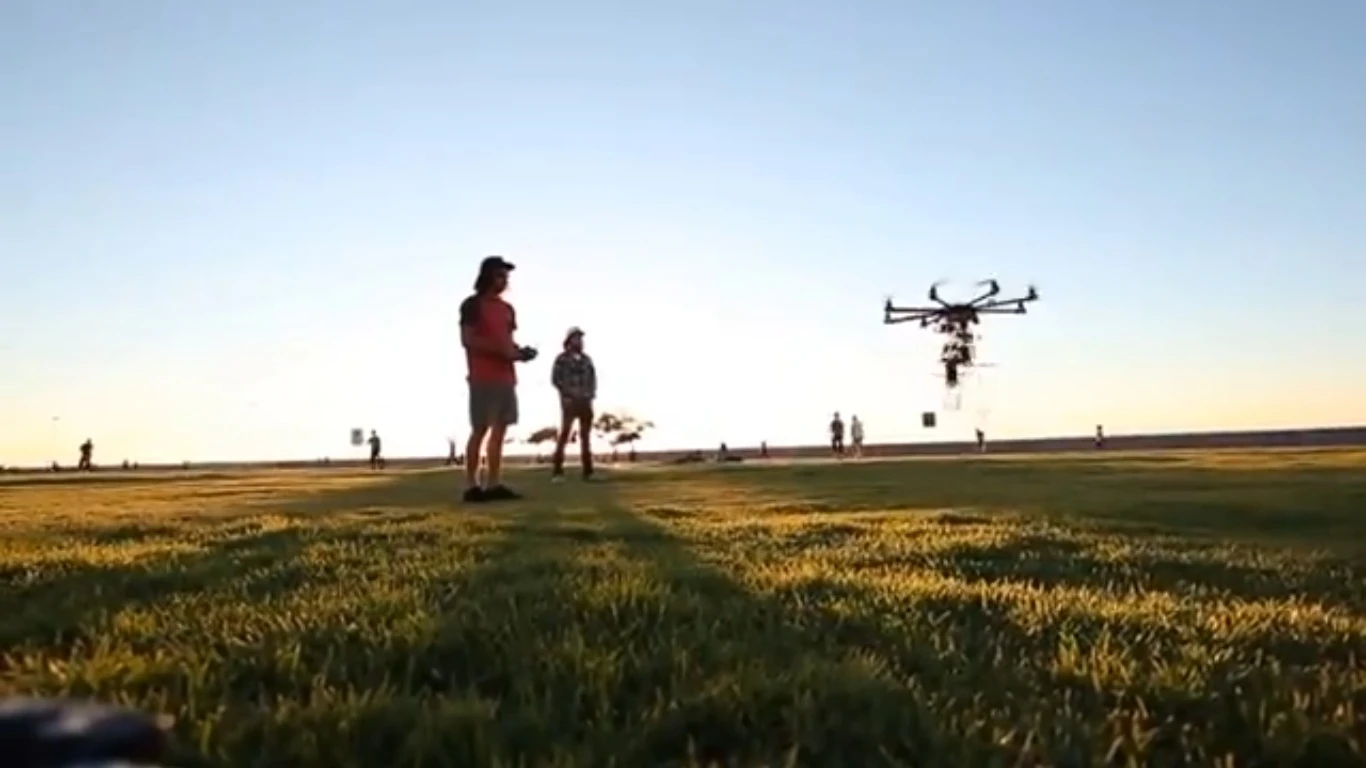 A flying drone will be delivering beer at this year's Oppikoppi music festival in South Africa