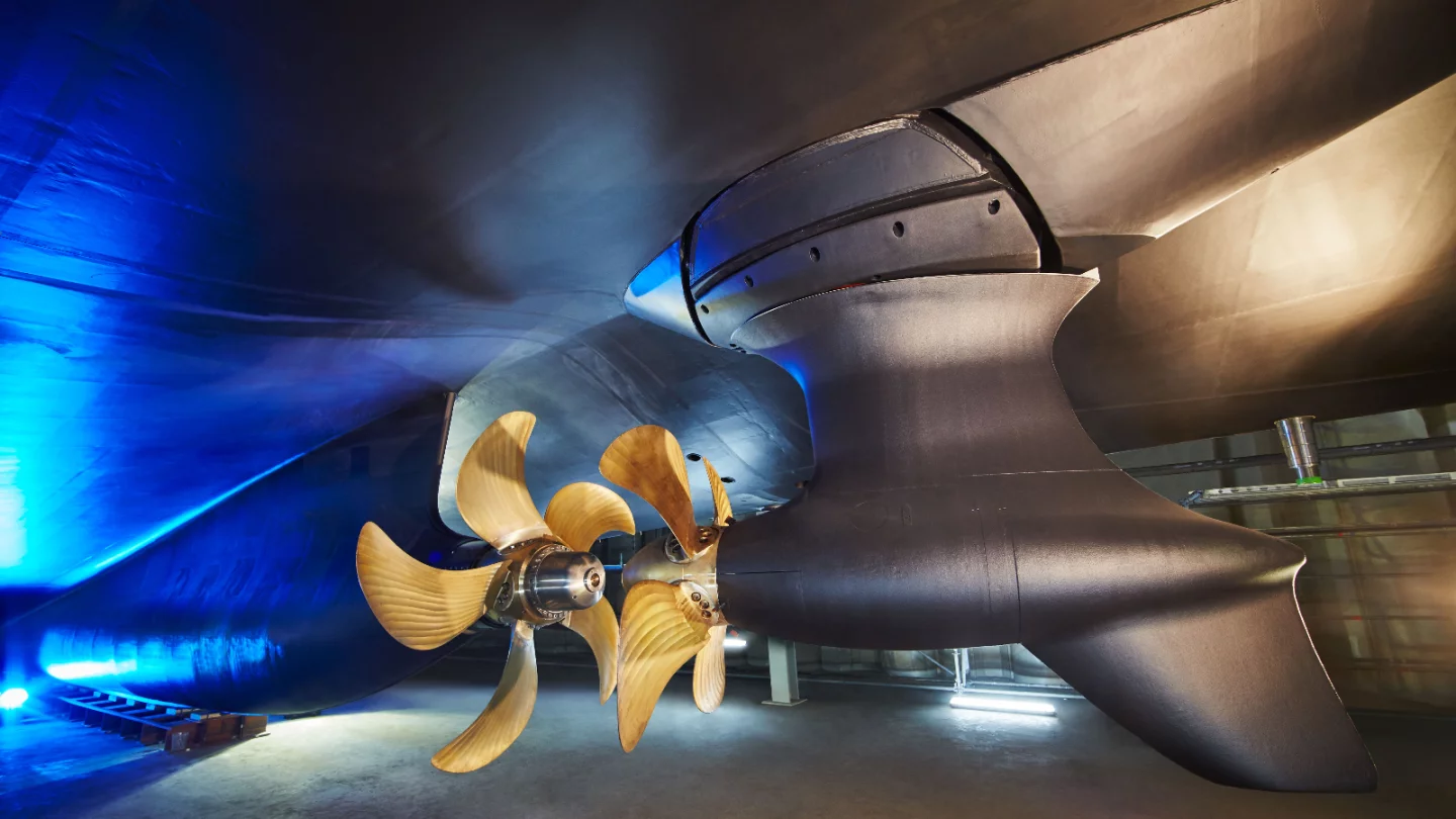 The Savannah's propulsion nacelles