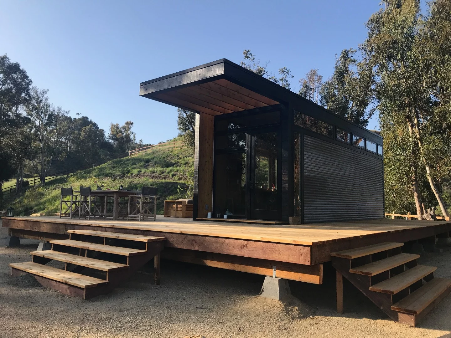 When children’s author Cornelia Funke approached David Latimer to build her a new writing studio and guesthouse, it would require a little departure from his previous work as lead designer of Tennessee’s New Frontier Tiny Homes