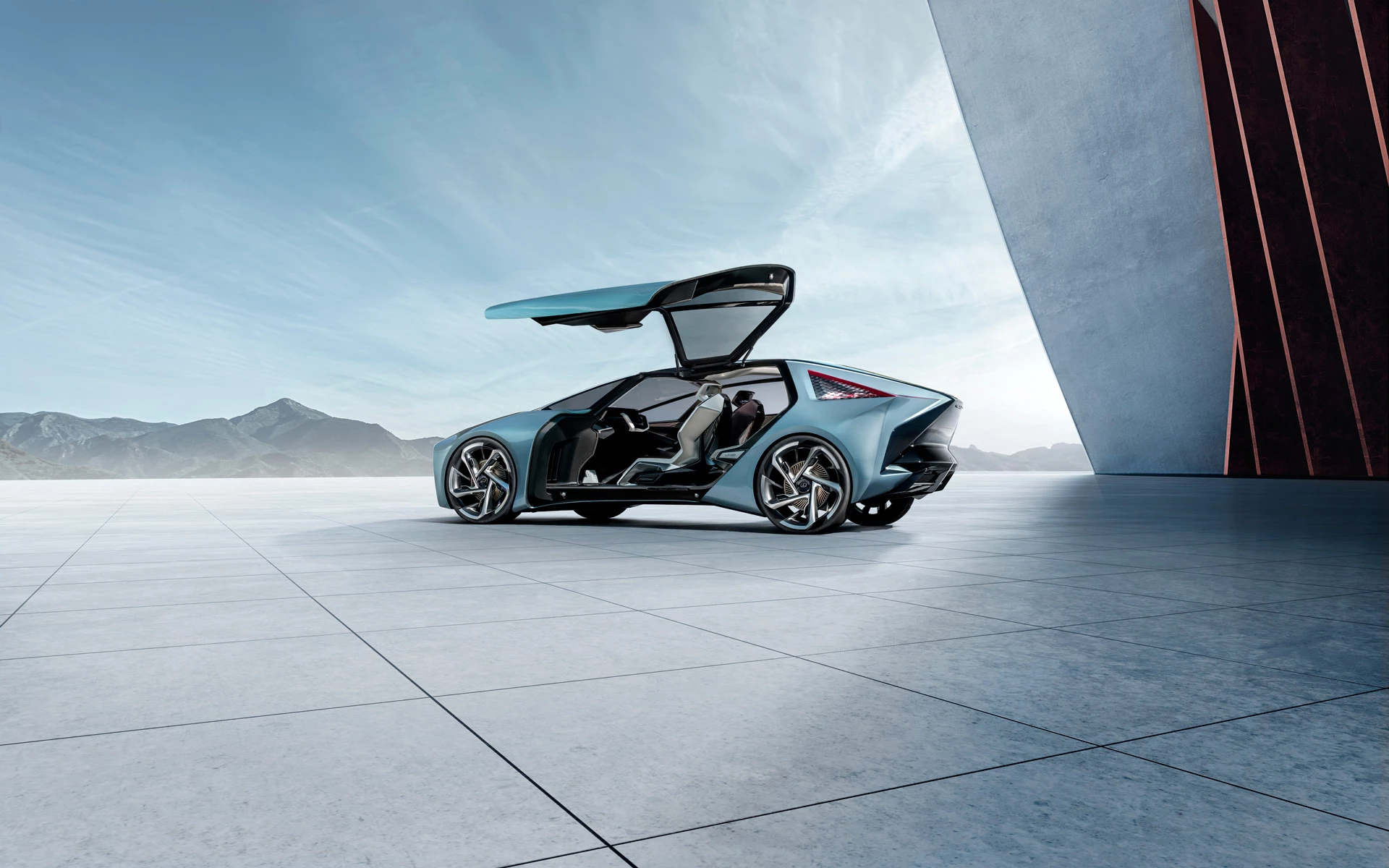 The LF-30 is powered by four motors totaling 536 hp