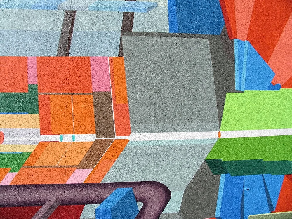 Detail of the Redux ATLAS mural (Photo: J. Kristofoletti)