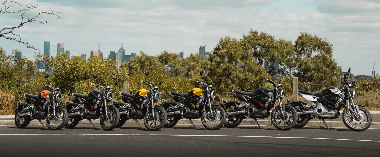 Neat-looking electric cafe racers