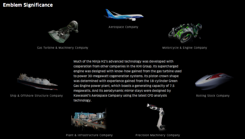 Kawasaki Heavy Industries is one very large company