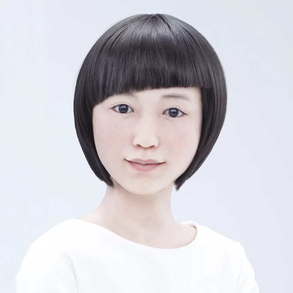 Close up of the Kodomoroid android (Photo: Miraikan)