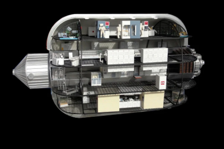 Cutaway view of the Bigelow BA 2100 Expandable Space Module (Image: Bigelow Aerospace)
