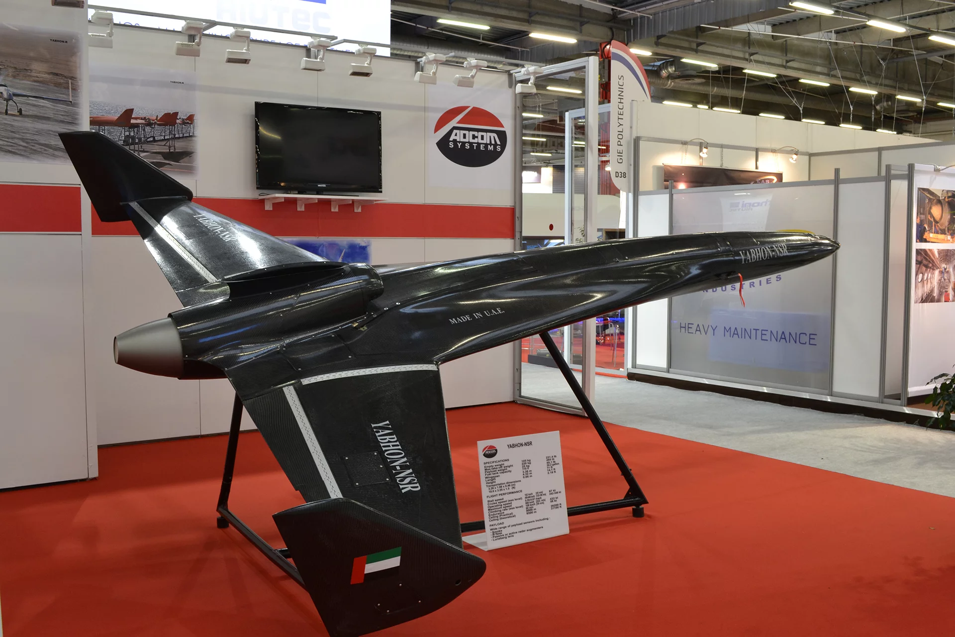 Yabhon-NSR UAV (Photo: Paul Ridden/Gizmag)