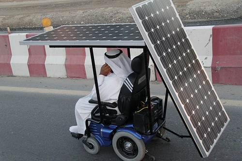 Haidar Taleb on his one day world record distance attempt