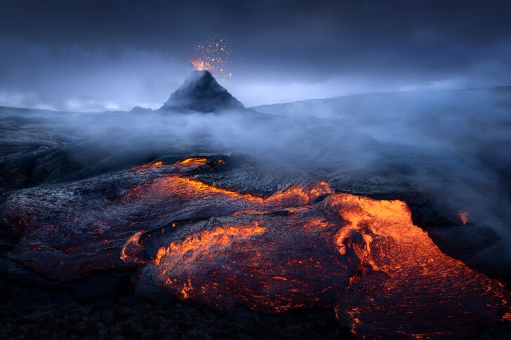 Top 100. Born of Fire. Fagradalsfjall area, Iceland