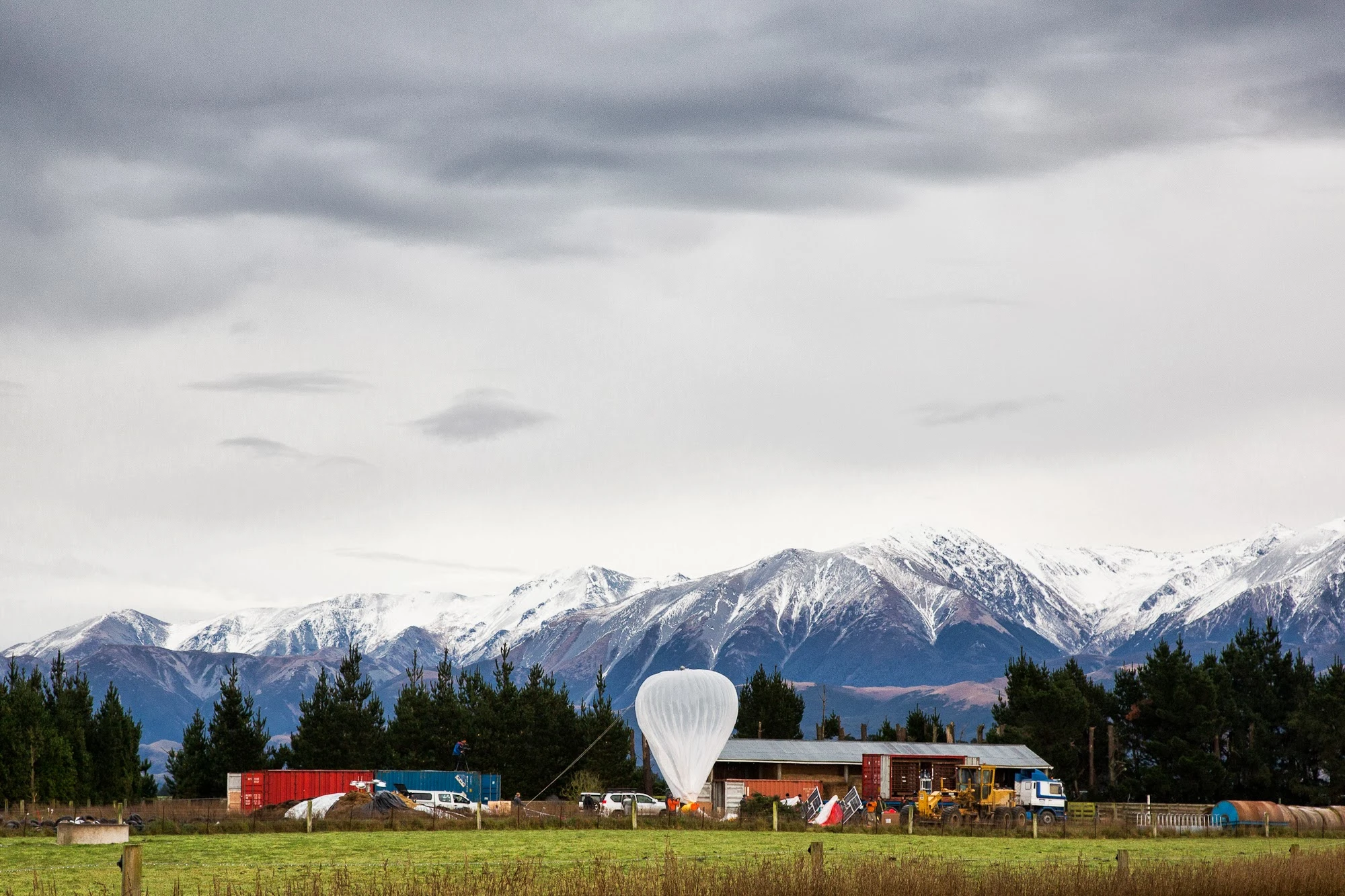 Project Loon launched its very first balloon near Lake Tekapo, New Zealand on the morning of Jun. 14, 2013