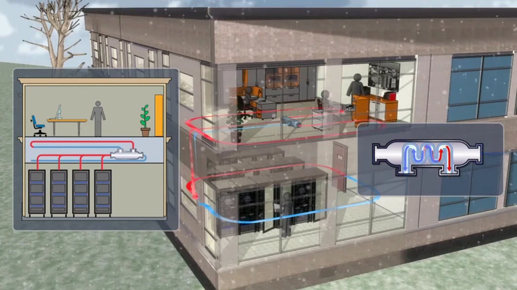 IBM predicts that heat generated from data centers will be captured to warm the air in other areas, to heat water, or to be converted into electricity