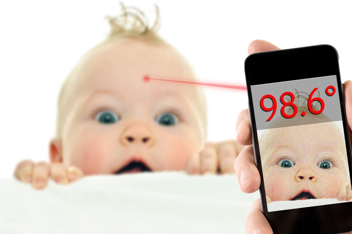 Will Your Next Smartphone Take A Baby S Temperature
