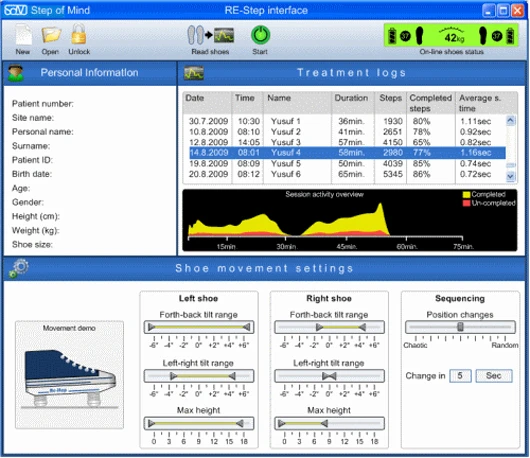 The Re-Step software