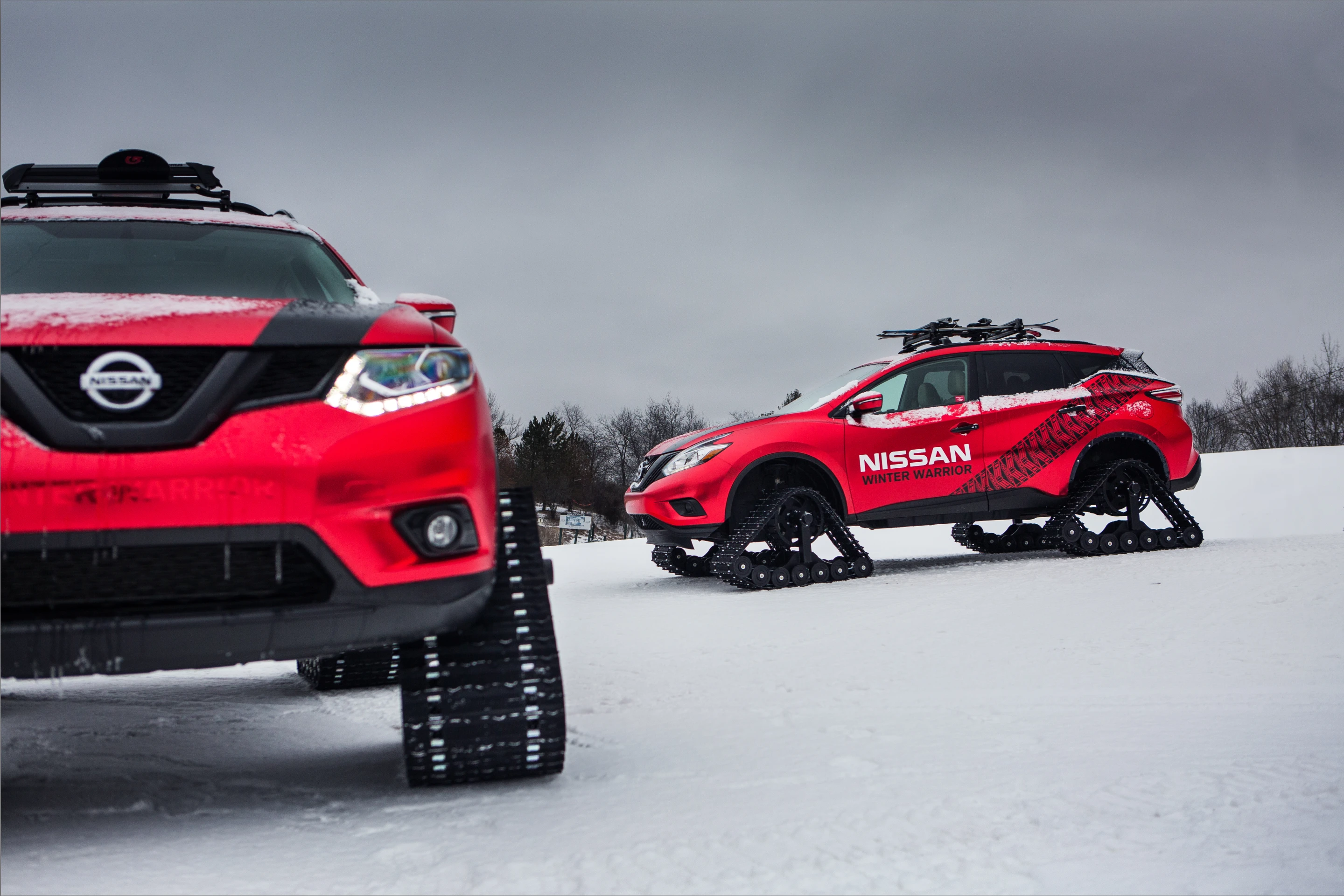 Nissan reveals a trio of Winter Warriors in time for the Chicago Auto Show