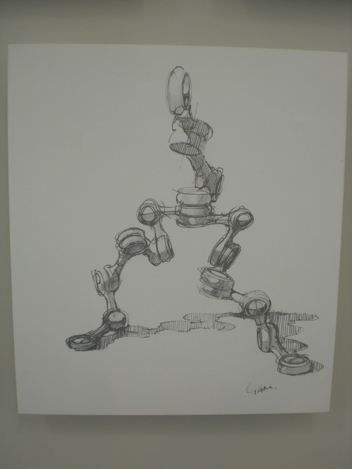 A potential new design of a walking and moving robot based on a number of the concepts already explored (Photo: Stephen Clemenger/Gizmag.com)