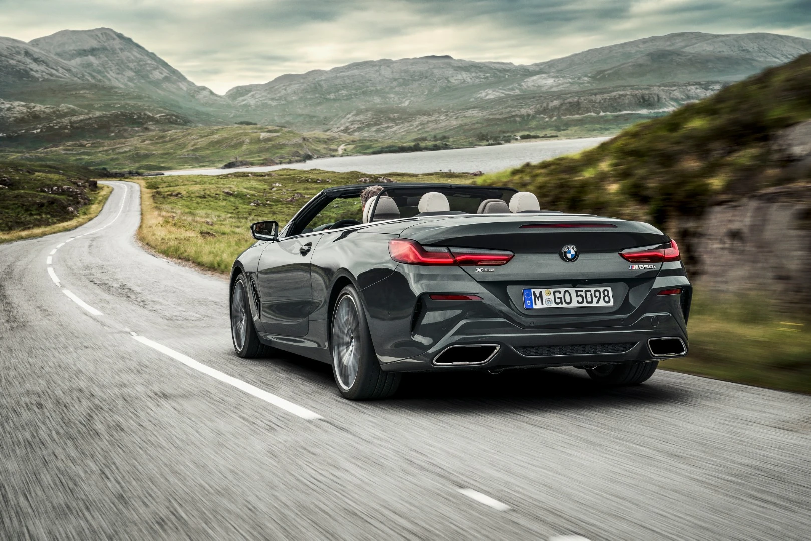 The 8 Series Convertible can run 0 to 62 mph in as little as 3.9 seconds