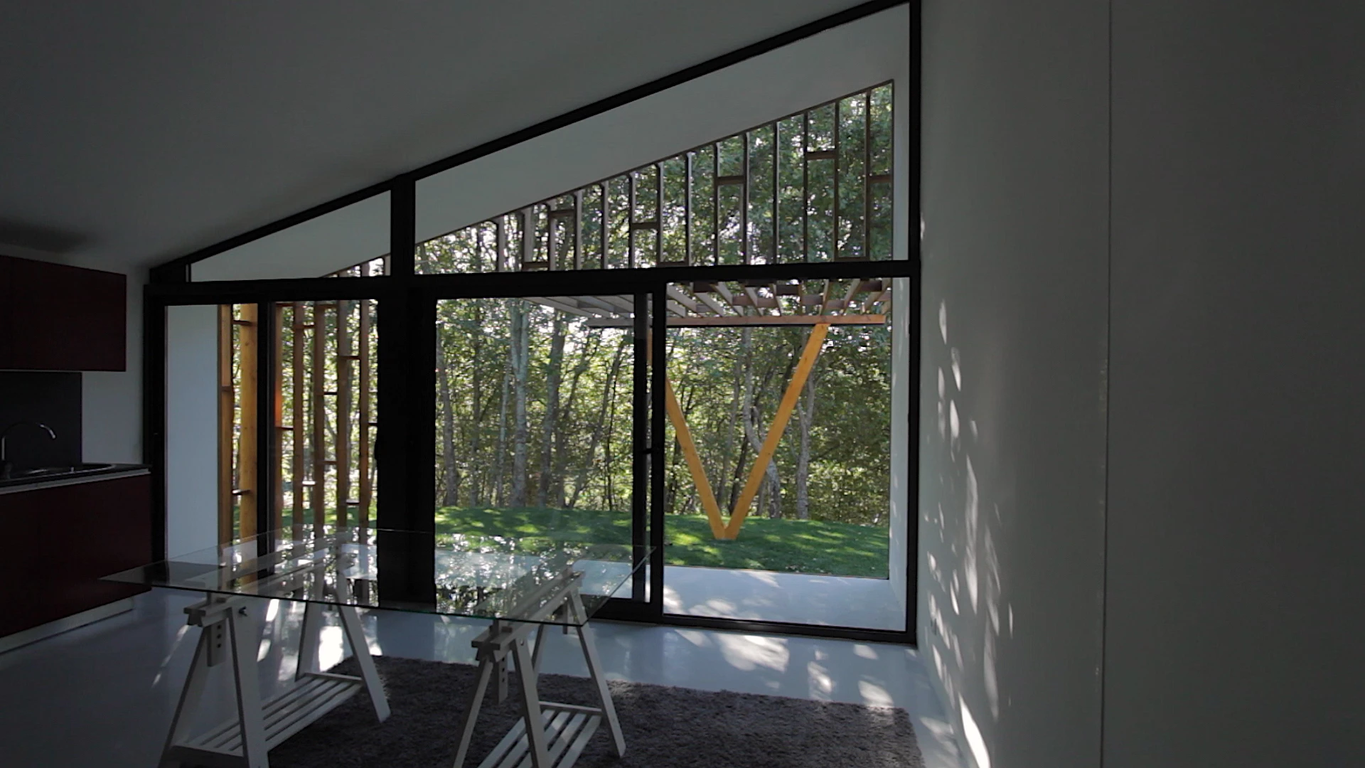 The living area with good landscape views