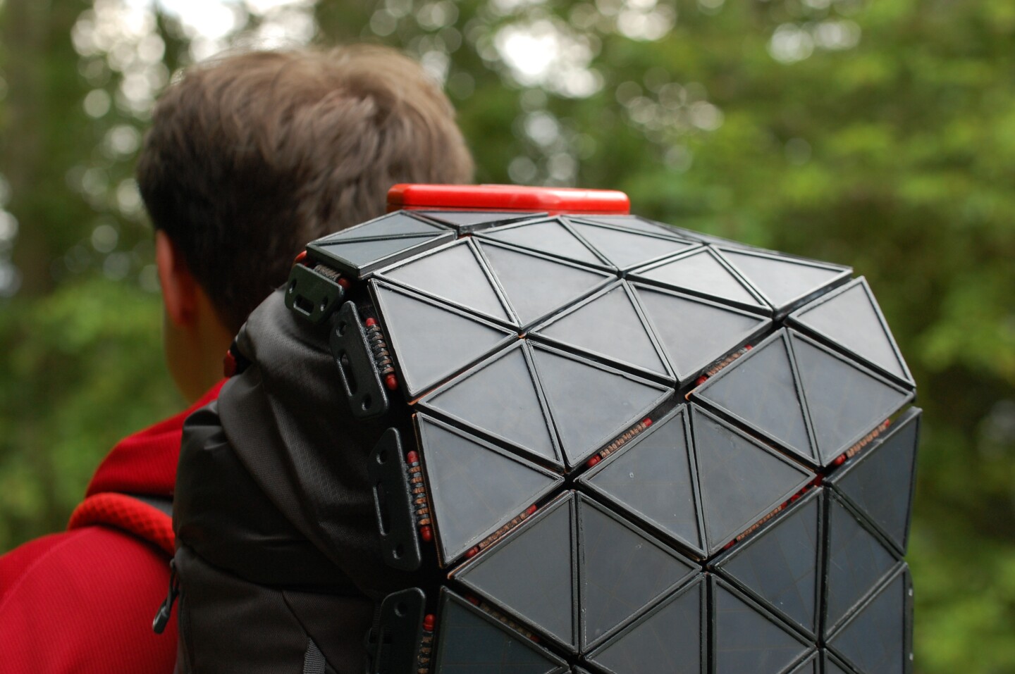 SunUp features a 15-W solar panel capable of fully charging a 4,000 mAh battery within 12 hours