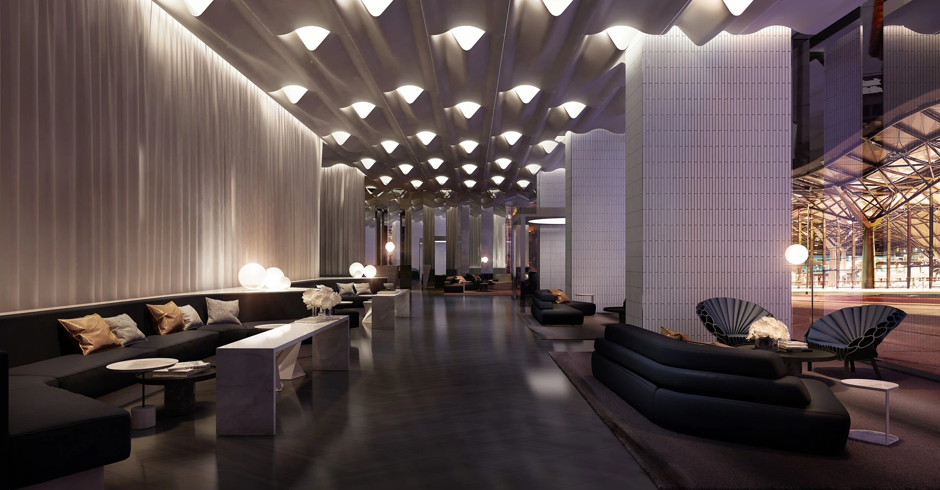 The apartments and common areas inside Melbourne's Premeir Tower will be full of chocolate, champagne, bronze and gold colors, inspired by Beyoncé's skin tones and theatre performances