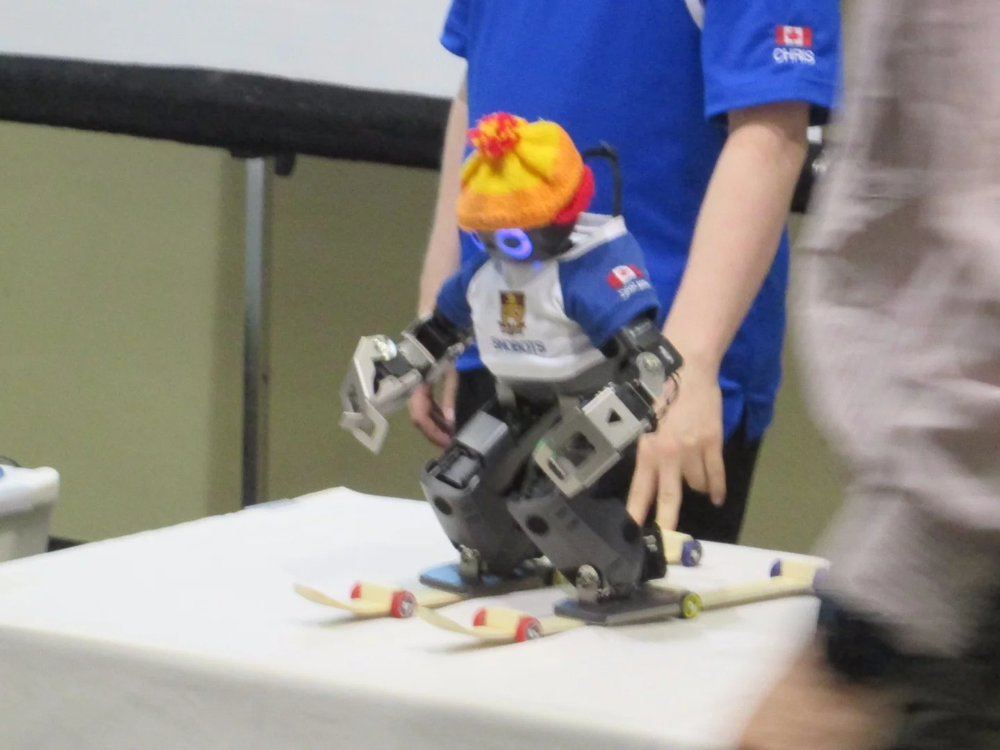 Skiing robot for the Humanoids Application Challenge