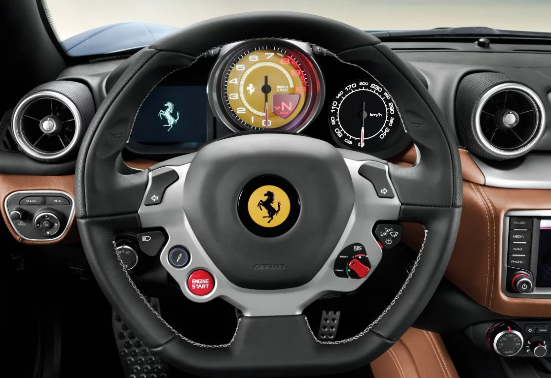 The Ferrari California T Human-Machine Interface