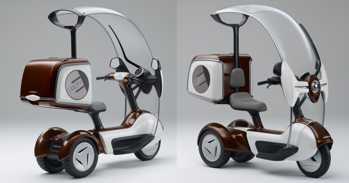 Honda's electric Canopy (Gyro) 3wheeler