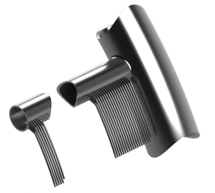 Precooler manifold details