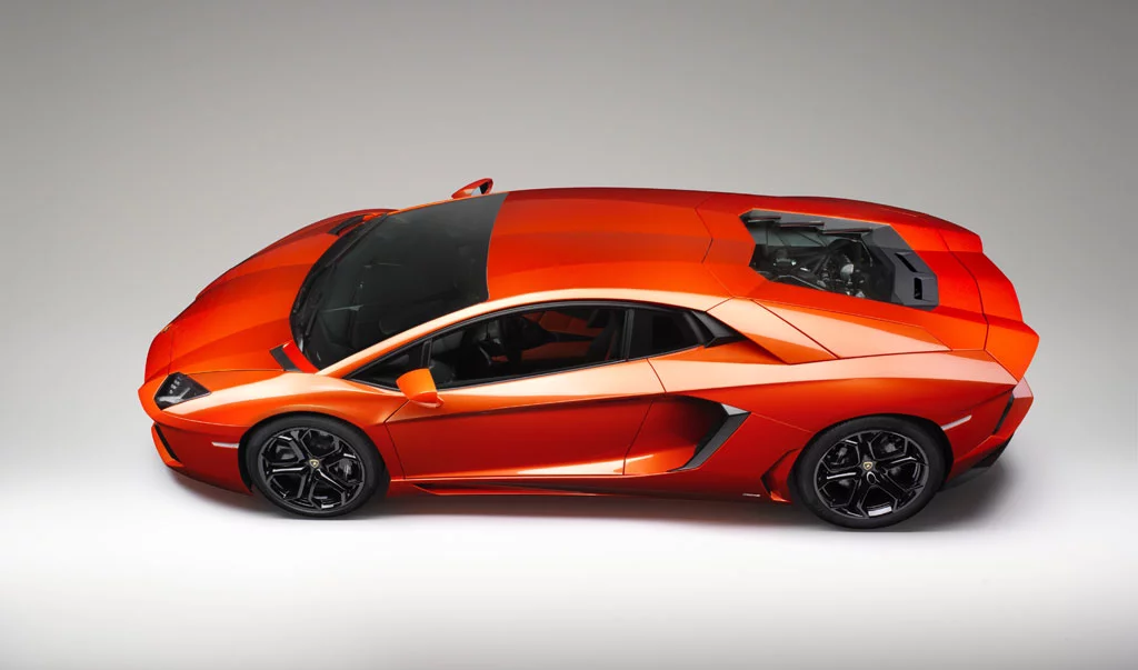 The Lamborghini Aventador