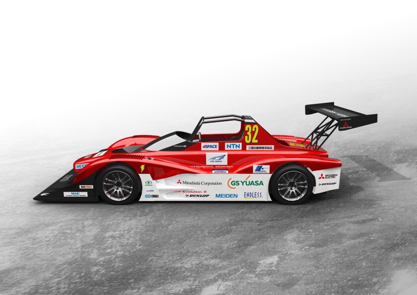 The Mitsubishi MiEV Evolution III has been optimized for Pikes Peak 2014