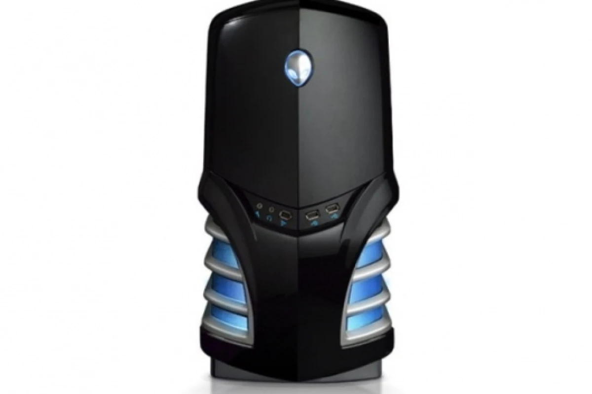 The Alienware Area-51 - front