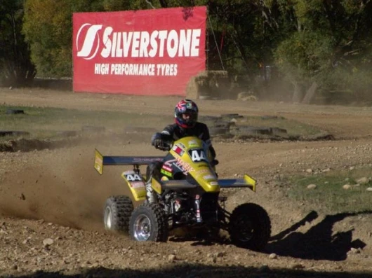 The quad bike title went to Ian Ffitch's Suzuki GSXR1100. Ffitch Racing built the frame for the 175bhp, 240 kilogram, 230kmh quad which was sixth overall with a time of 8.41.36. Brett Roberts Mechanicals tunes the engine and the wings are by 2 Way Industr