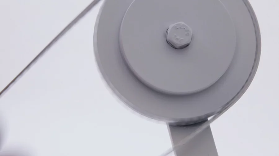 The generator is located on the back of one of the iRock's rockers