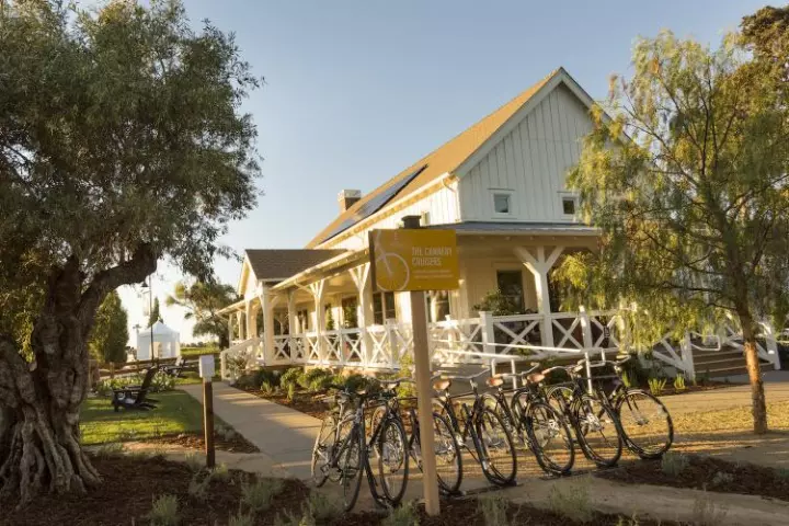 The Cannery has a 10 mi (16 km) network of bike trails, as well as a network of walking paths for people to get around