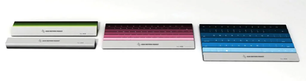 The Keystick folding keyboard concept