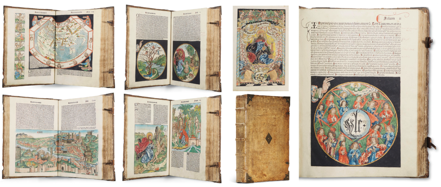 $372,500 | Liber Chronicarum (The Nuremberg Chronicle) | Auction House: Christie's | Sale price: US $372,500 | Official Estimate: US$250,000 to $300,000 | Date of sale: December 4, 2018