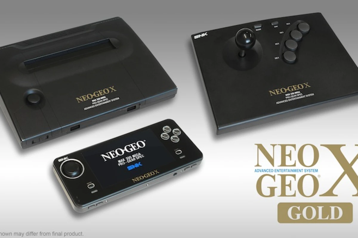 The Neo Geo X Gold comes with 20 classic titles, in addition to the Neo Geo X Joystick and Neo Geo X Station dock