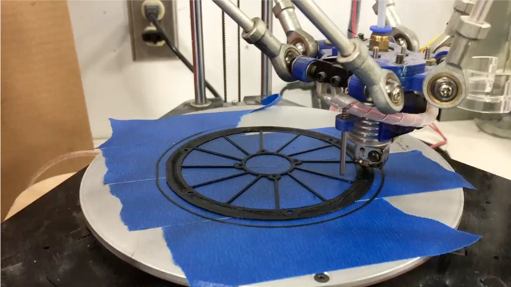 3D printing the stator array prototype