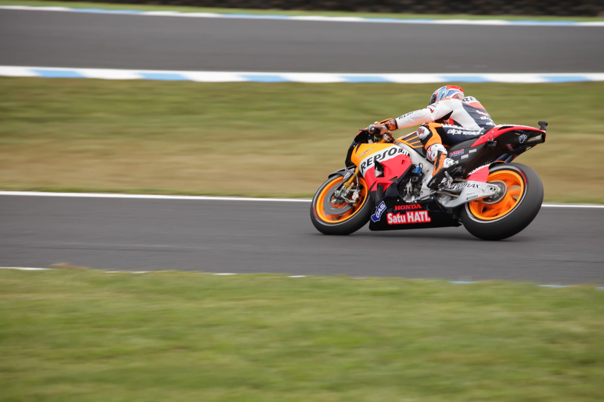 Casey Stoner at the Australian round of the 2012 MotoGP