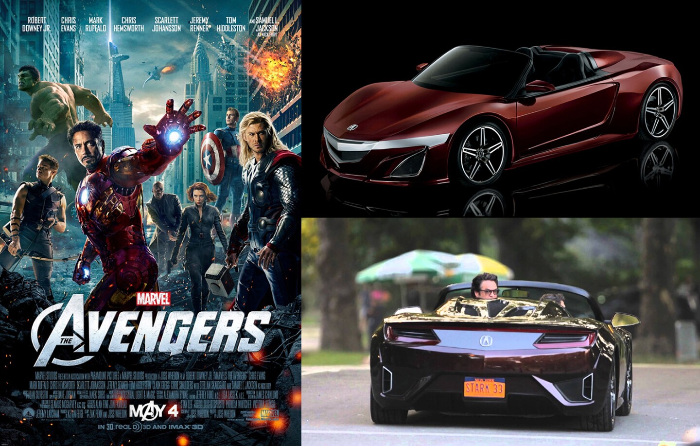25| Iron Man's Acura NSX Roadster concept