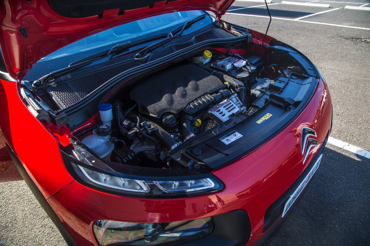 The Cactus is powered by a 1.2-liter, three-cylinder motor
