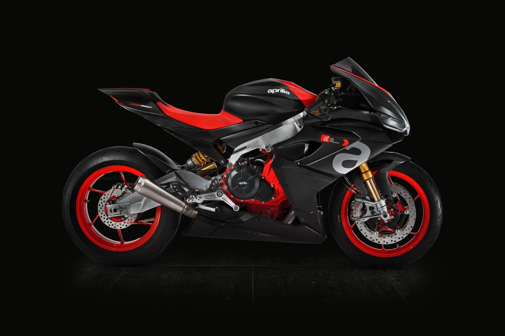 Aprilia Concept RS660: active aeros let the front panels move to direct air flow and adjust downforce and drag