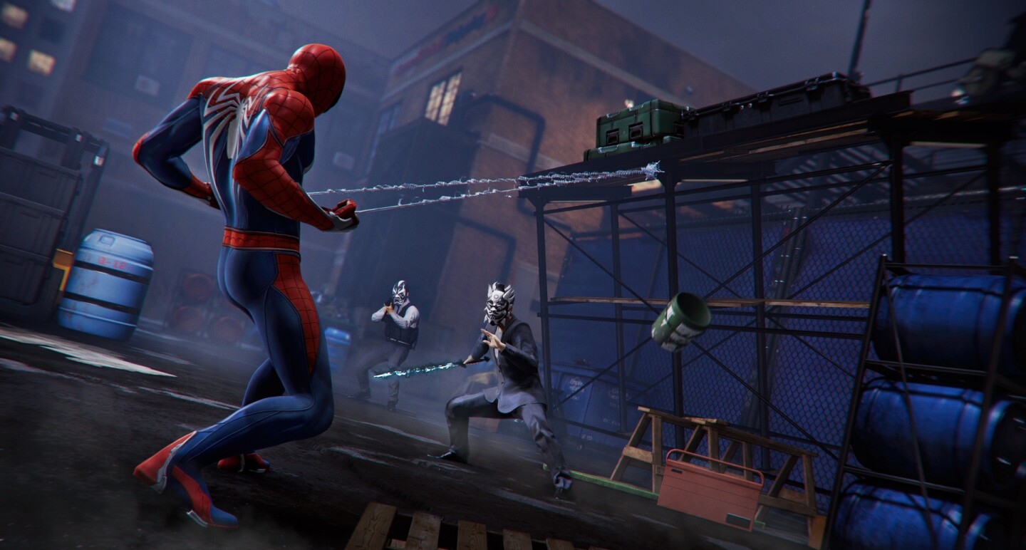Marvel's Spider-Man lets players sling webs and swing around New York City
