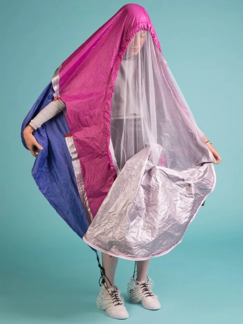 Sibling's Walking Shelter is a sort of tent you stow away in your shoes (Photo: Sibling)