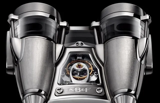 The Horological Machine No. 4 Thunderbolt is a titanium and sapphire watch inspired by aircraft, that costs almost US$200,000