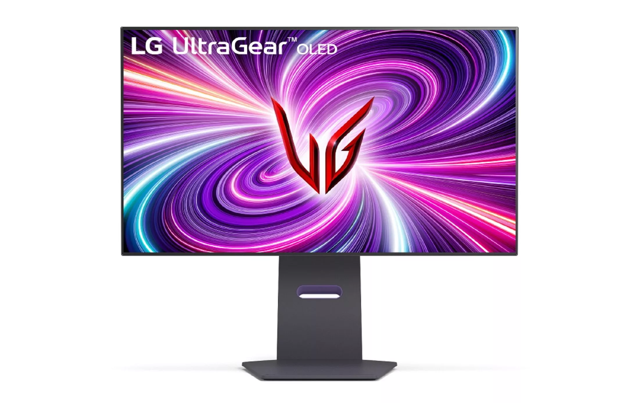 The UltraGear 32GS95UE OLED gaming monitor can be switched from 4K at 240 Hz to 1080p at 480 Hz with a single hotkey