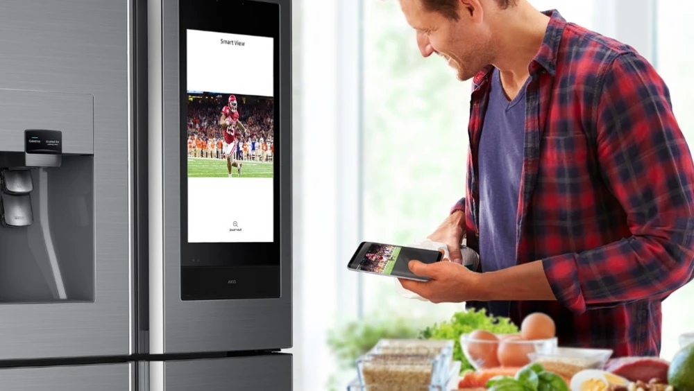 The Samsung Family Hub for 2019 supports new Bixby