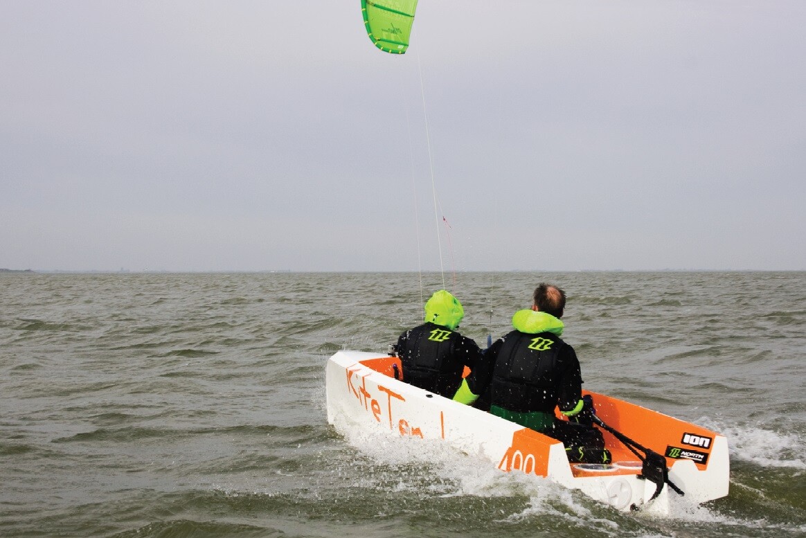 Renssen recommends that all users take kite lessons before going out for the first time