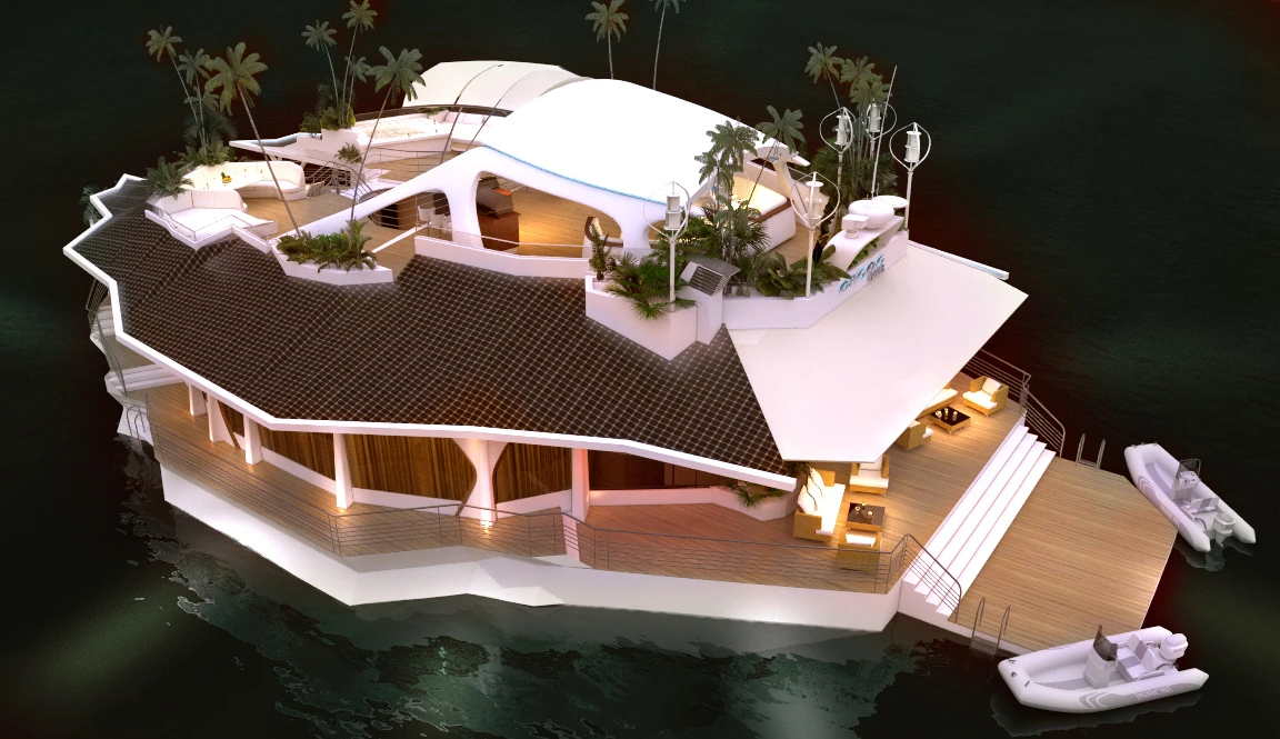 Orsos Island from above