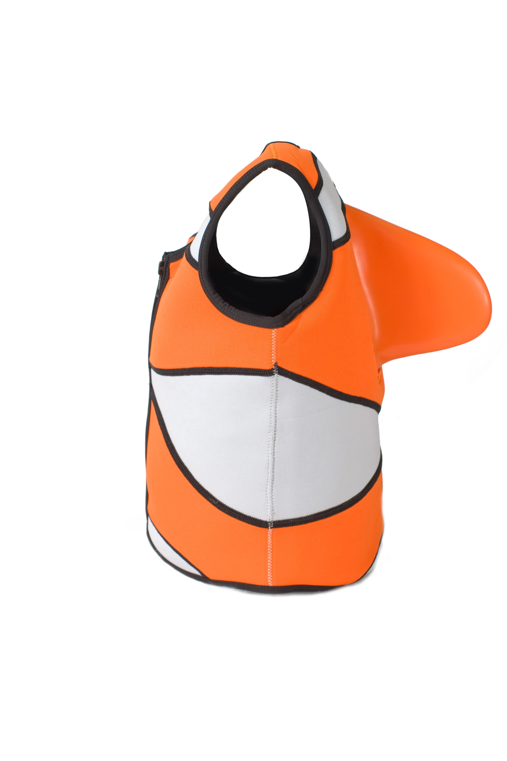 Sea Squirts are life vests for children that let them pretend to be various sea creatures, while also allowing adults to easily lift them from the water