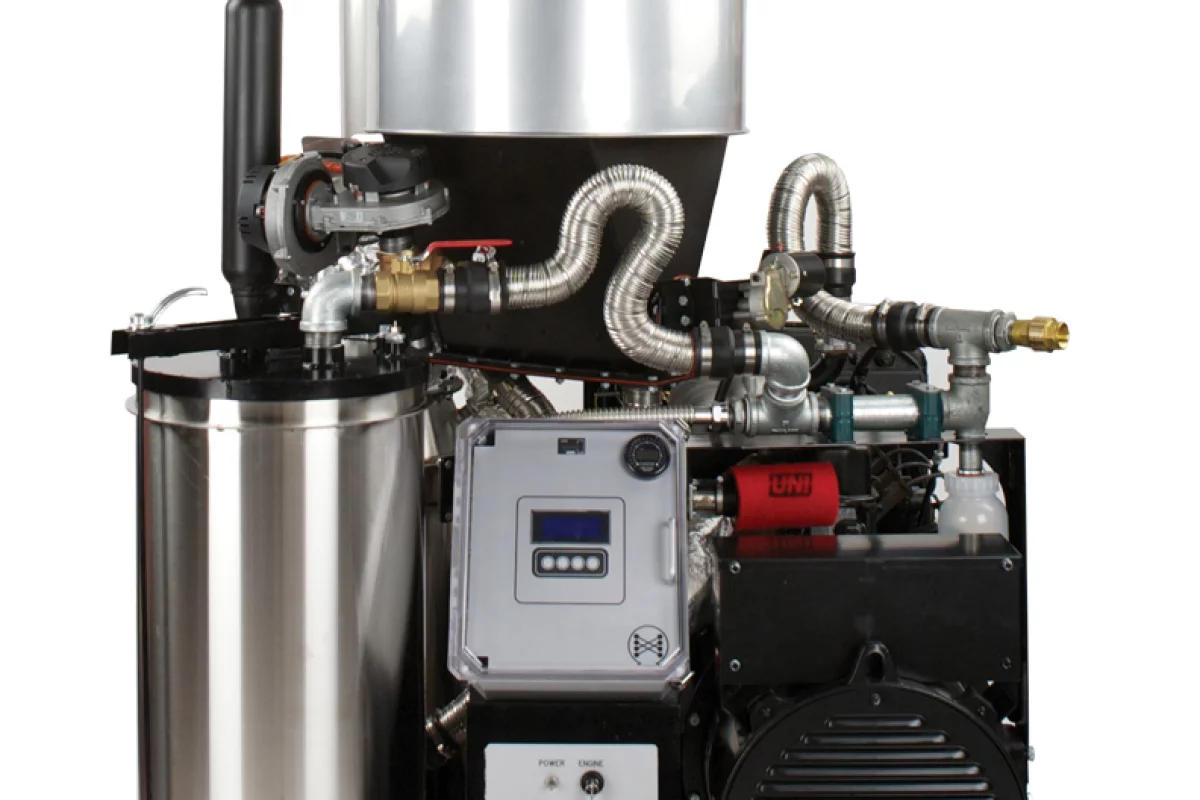 The Power Pallet is a combination gasification unit and electrical generator